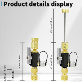 VELQUAI twelve replacement valve cores fanned out showing spares for uninterrupted service
