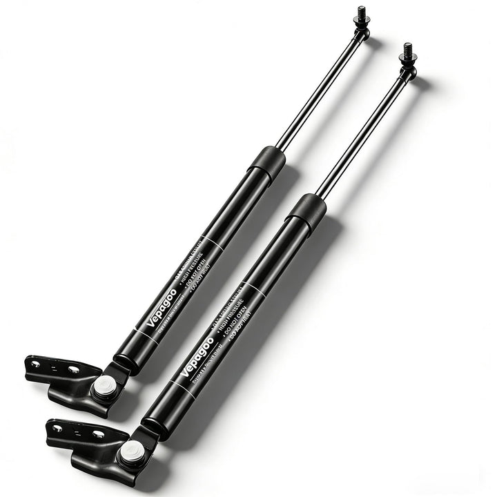 Vepagoo rear hatch struts front view showing correct fit and reliable lift