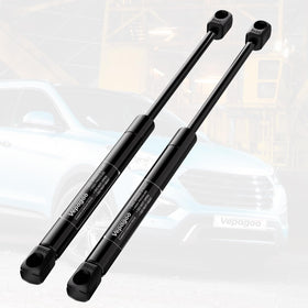 Vepagoo front hood struts packaging showing product and fitment details for quick purchase benefit