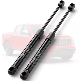 Vepagoo packaging showing included hood lift supports and instructions for easy identification and installation