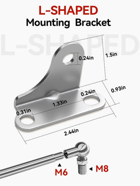 Vepagoo strut mounted on an RV bed lid demonstrating effortless lifting benefit