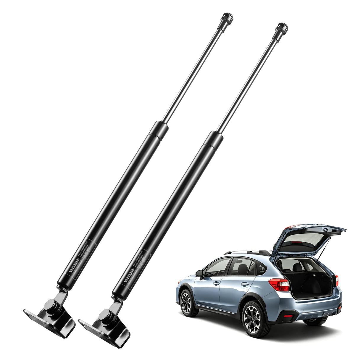 Vepagoo front packaging showing replacement hatch struts and benefits