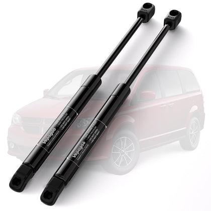 Vepagoo rear hatch struts front packaging showing product and benefit of correct fit