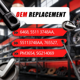 Vepagoo struts mounted under hood restoring hands-free opening