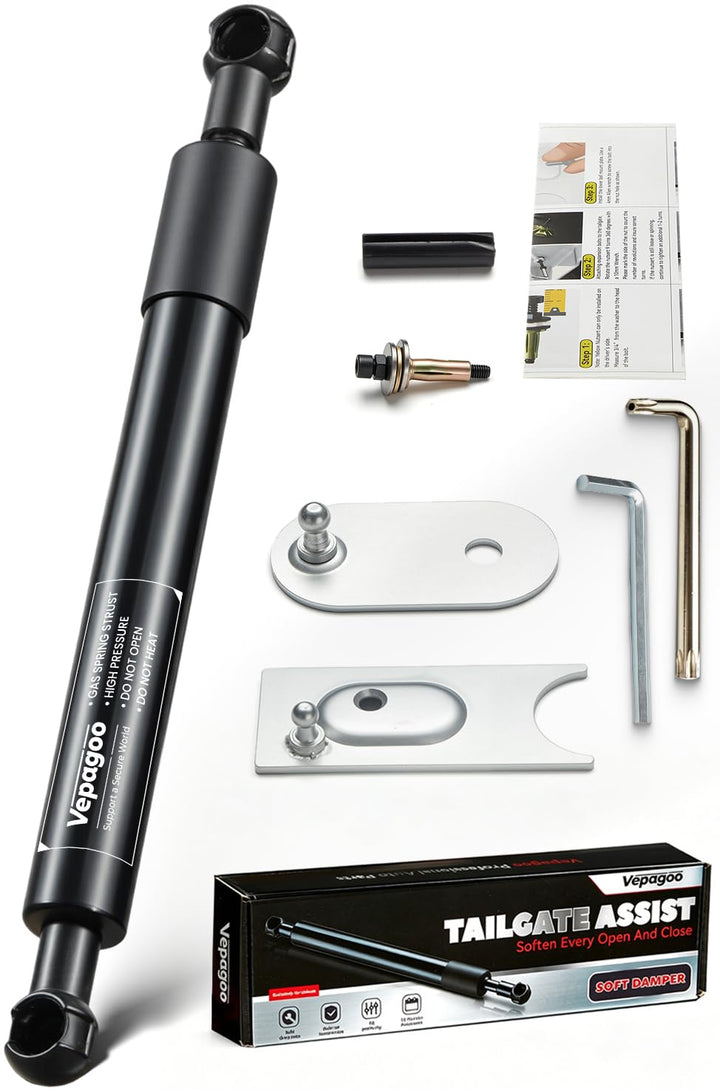 Vepagoo front view of damper kit showing neat compact design and robust build