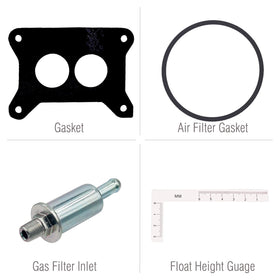 VergasRetor throttle linkage and return spring ready for direct connection and smooth throttle response