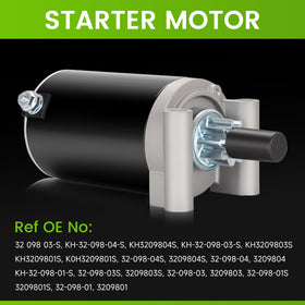 VERIDRIV starter installed on Kohler engine demonstrating direct-fit replacement