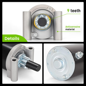 VERIDRIV boxed starter with warranty card demonstrating new-part protection