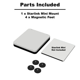 Veritas Vans kit components laid out illustrating included mounts and hardware