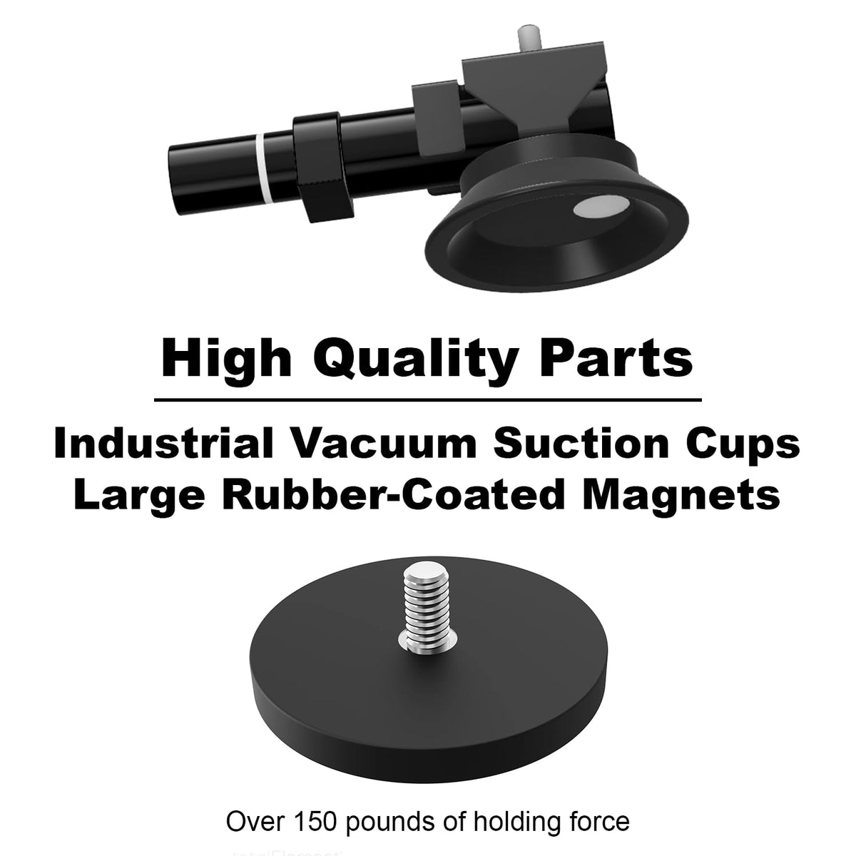 Veritas Vans mount installed on van roof illustrating weatherproof outdoor use