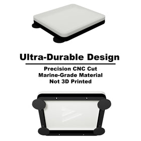 Veritas Vans suction pad underside showing reliable seal and temporary mounting
