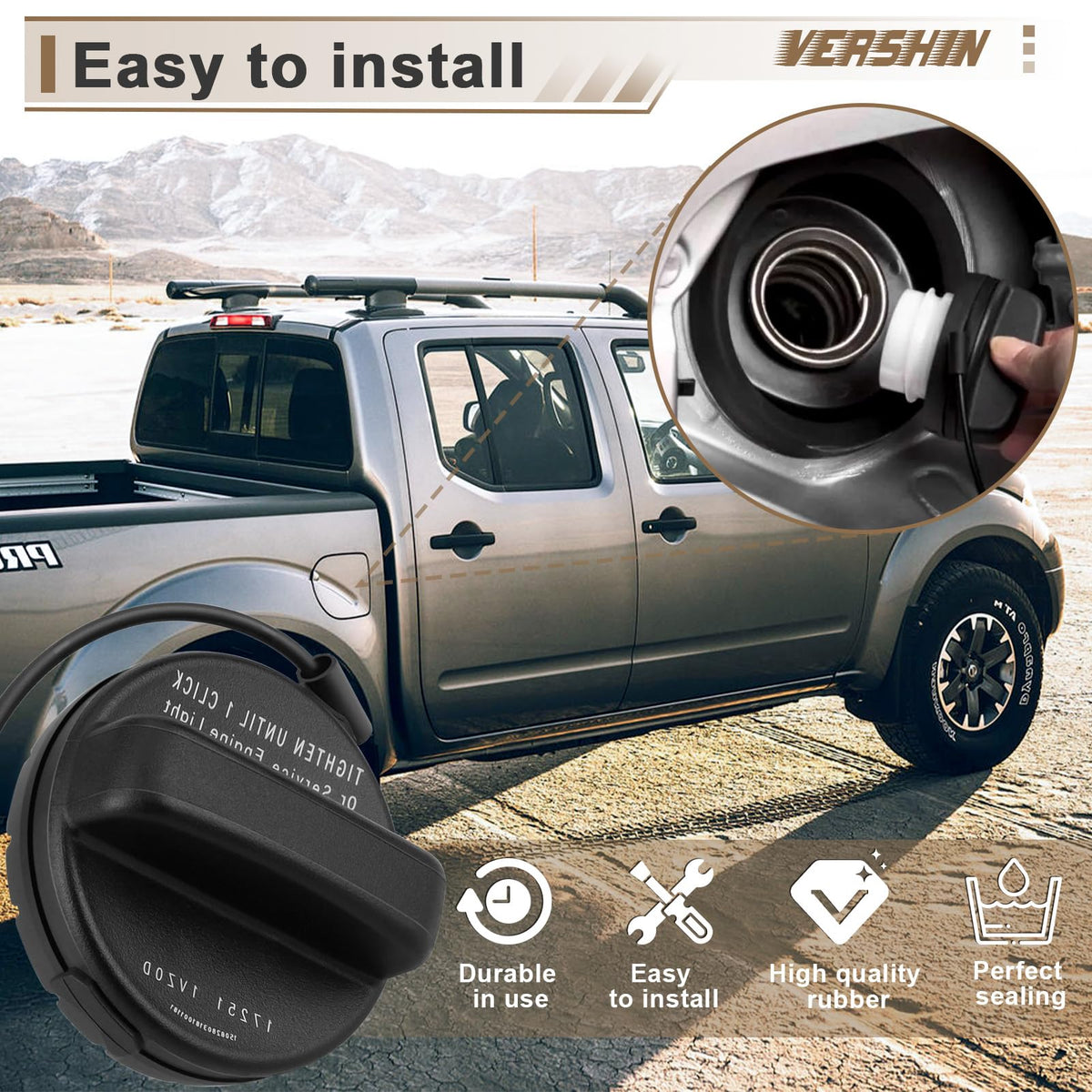 Vershin ABS material surface detail showing durable, chemical-resistant build