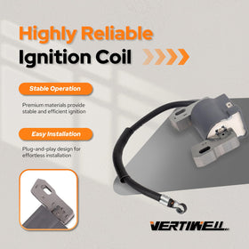 Vertiwell close-up of coil winding showing copper conductor for steady spark