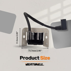 Vertiwell boxed contents laid out showing two coils and hardware
