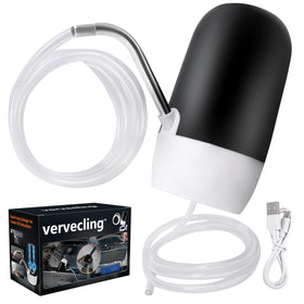 vervecling front view of pump showing compact housing and portability benefit
