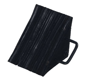 Vestil LWC-15 metal handle and mounting plate detail showing reinforced grip