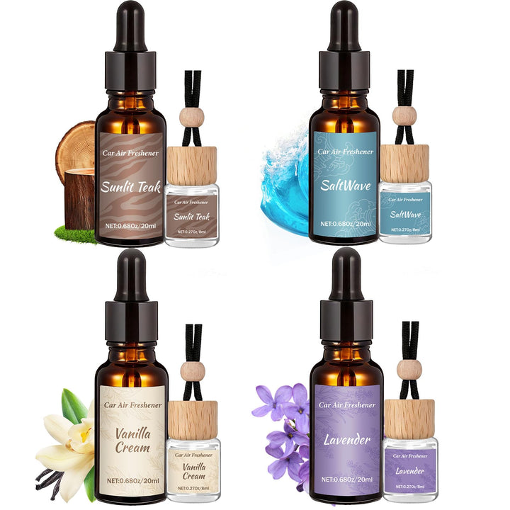 Vetuslumen front packaging showing eight-pack and scent variety benefit