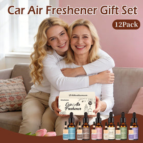 Vetuslumen gift box display presenting all six scents ideal for presents