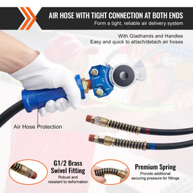 VEVOR 3-in-1 bundle laid out with components for easy installation