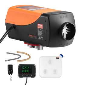 VEVOR heater front unit showing compact build and reliable performance