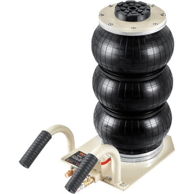 VEVOR air jack front view showing compact design and fast lift benefit