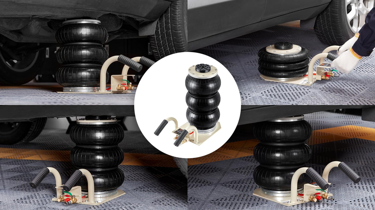 VEVOR short handles and valve controls showing easy transport and use