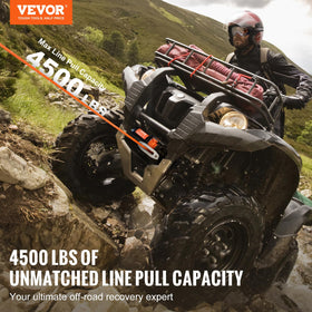VEVOR aluminum fairlead closeup protecting rope and reducing abrasion during pulls