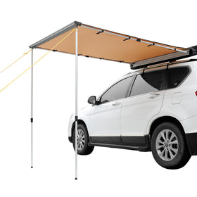 VEVOR telescopic pole detail with twist-locks for quick, stable setup