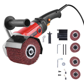 VEVOR front view showing compact burnishing polisher and ergonomic grip for better control