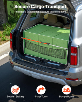 VEVOR cargo bar enlarged non-slip foot pad close-up protects surfaces