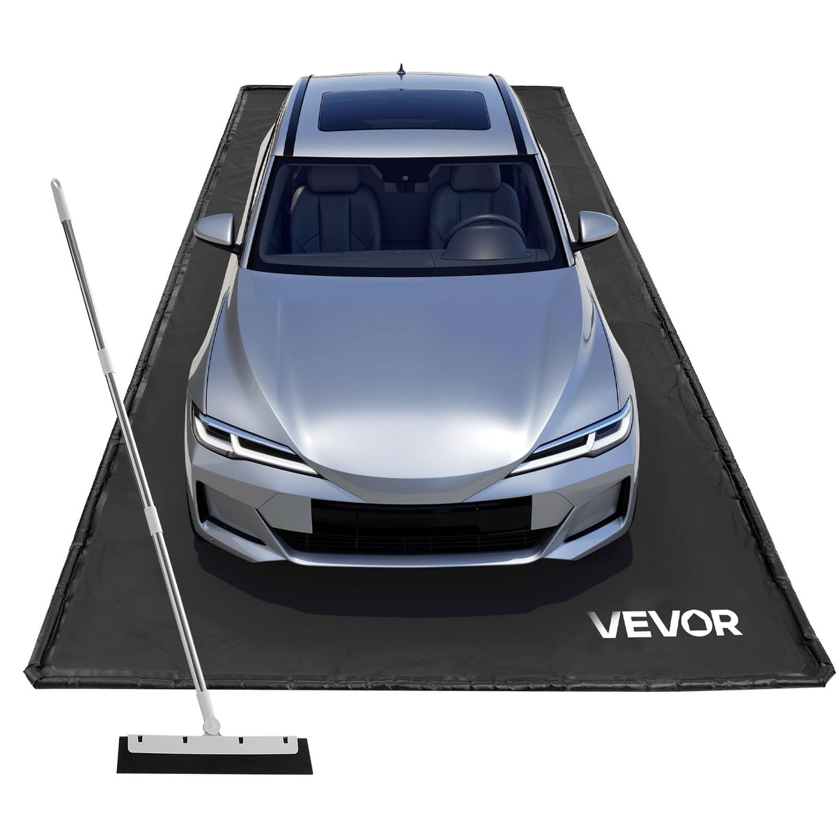 VEVOR mat front view showing full coverage and waterproof protection