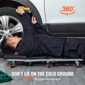 VEVOR six 360-degree casters detail for smooth maneuverability benefit