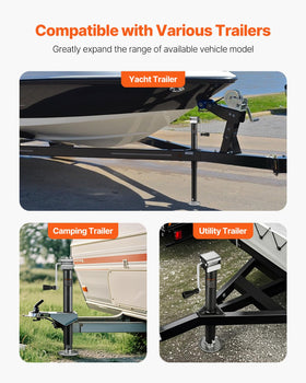 VEVOR detachable handle and crank for manual backup operation when needed