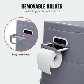 VEVOR removable inner bucket displayed for quick emptying and simple cleaning benefit