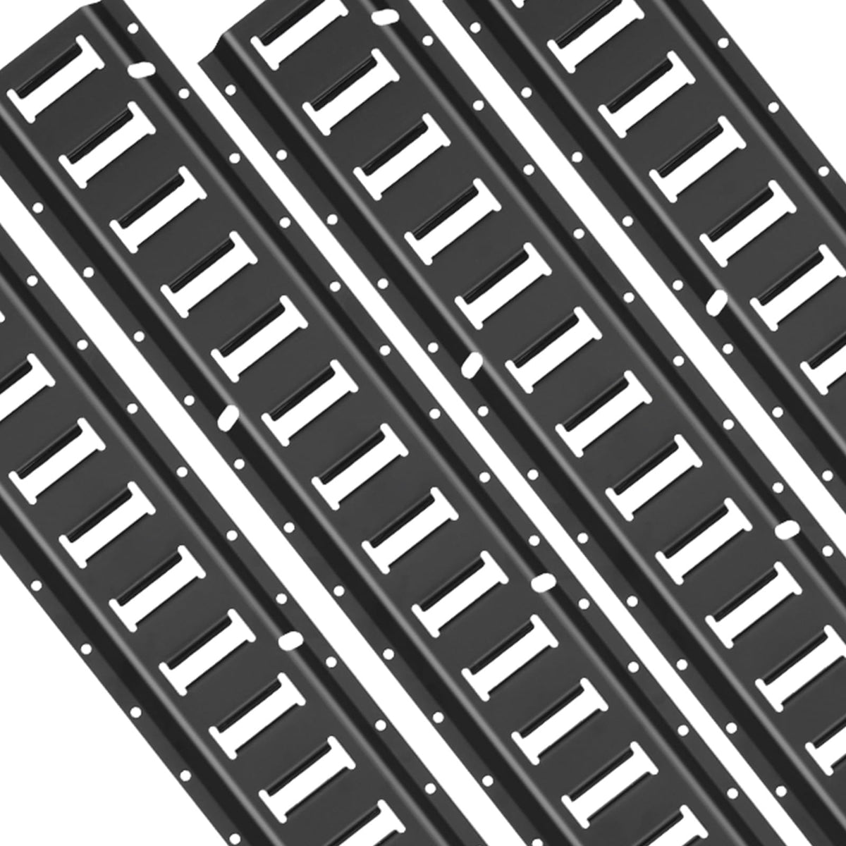 VEVOR front view of a 5-foot E-track rail showing secure mounting and durability