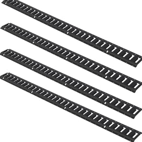 VEVOR E-track used on garage wall showing tidy storage and quick access