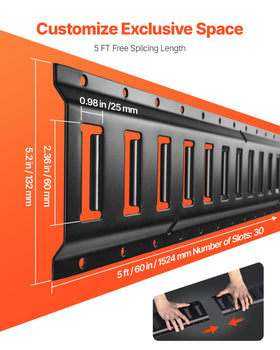 VEVOR polyester strap detail demonstrating abrasion and water resistance