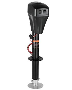 VEVOR electric jack front view showing controls and clean install benefit