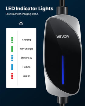 VEVOR NEMA 6-20P plug for 240V Level 2 charging and faster recharge times