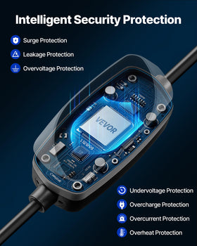 VEVOR IP66 weatherproof control box emphasizing outdoor durability and protection