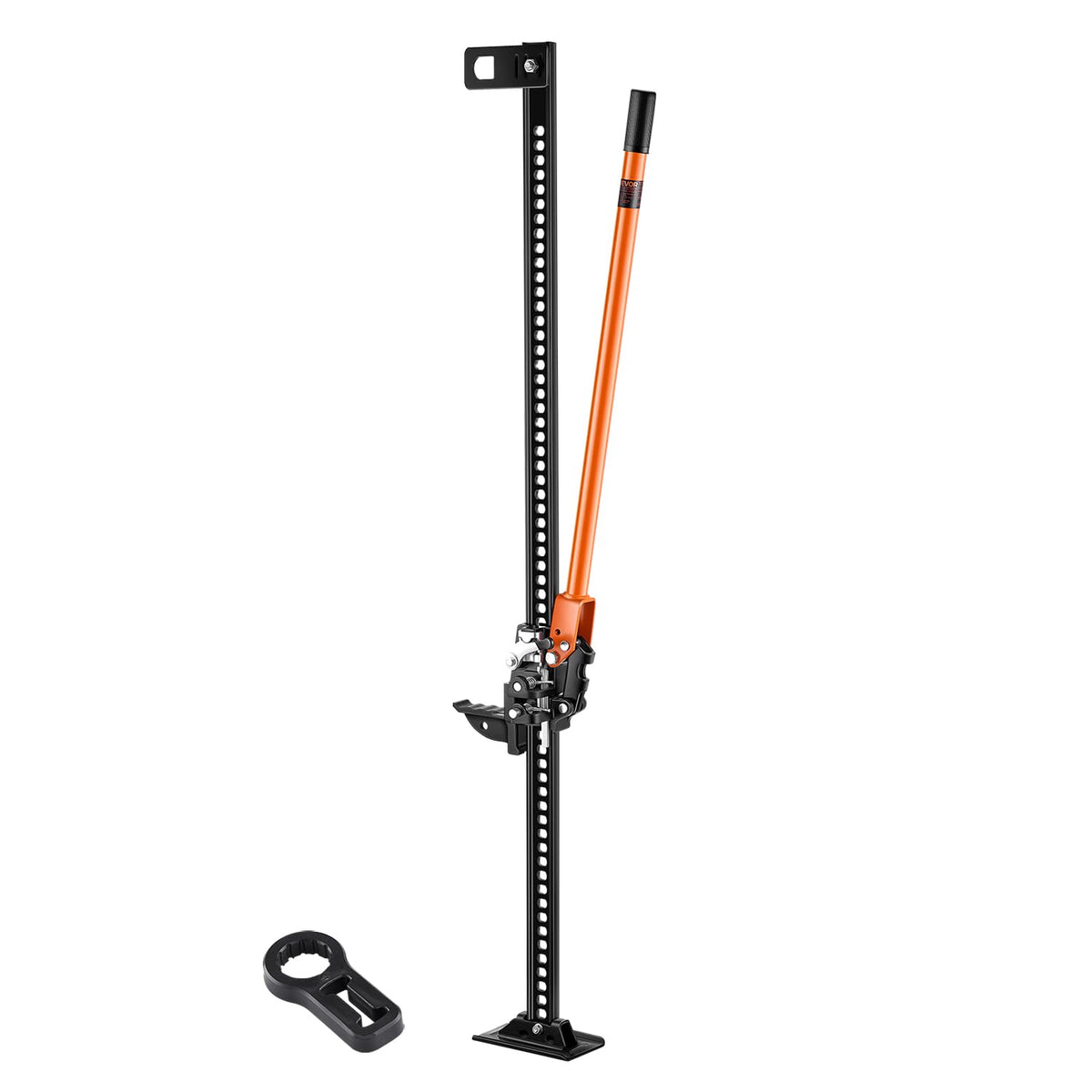 VEVOR farm jack full front view showing robust frame and load points