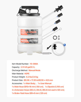 VEVOR extractor in use under car hood for quick oil removal benefit