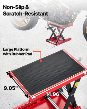 VEVOR folded flat for compact storage and easy transport benefit