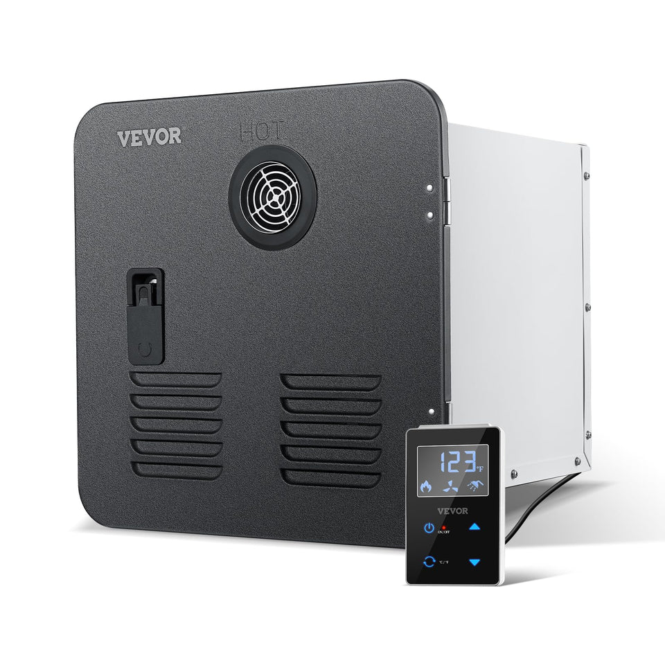 VEVOR front door panel showing compact fit and easy access