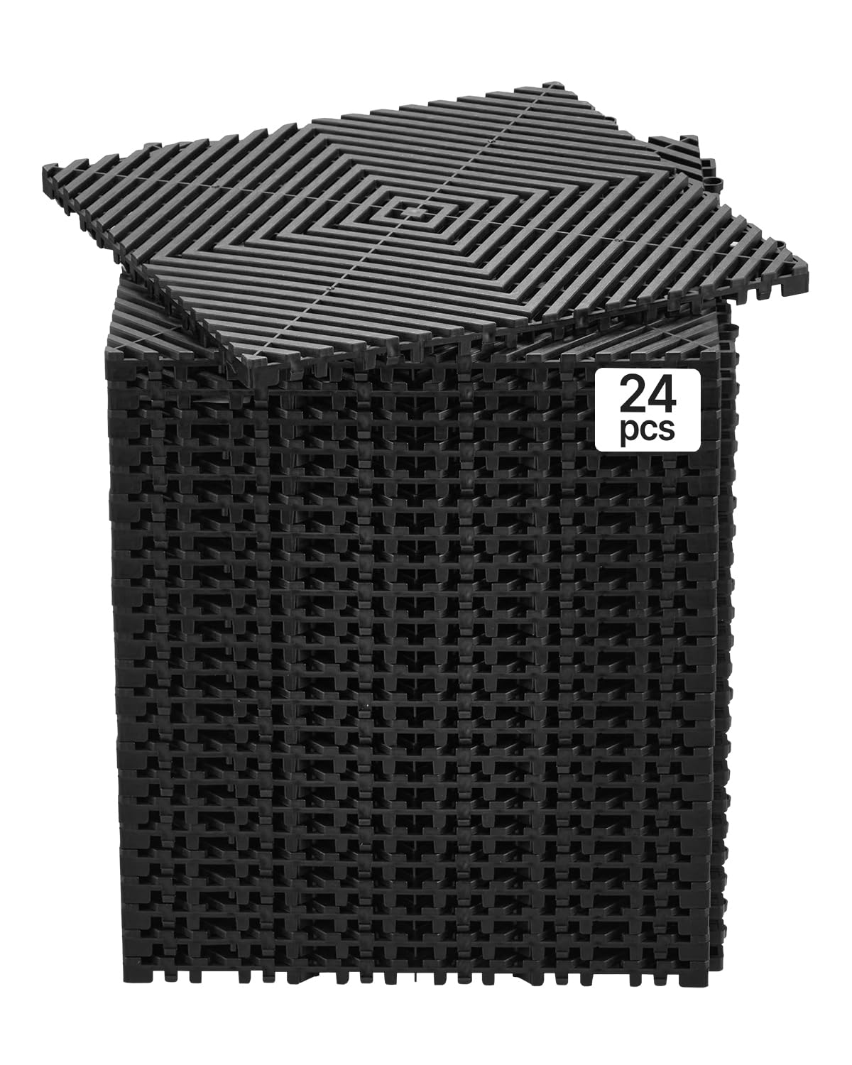 VEVOR front packaging showing 24-piece kit and compact box for easy transport