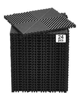 VEVOR front packaging showing 24-piece kit and compact box for easy transport