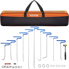 VEVOR front packaging showing complete 20-piece dent repair kit and benefits