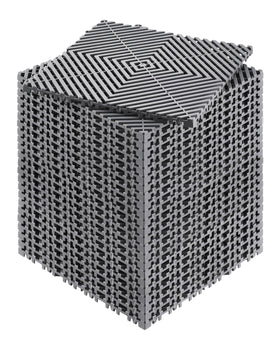 VEVOR front view of 24-piece tile pack showing modular layout benefit