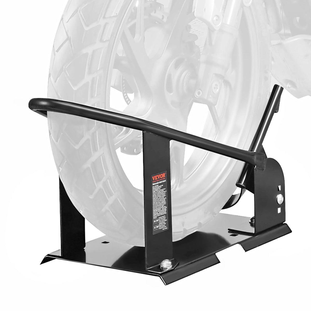 VEVOR front view showing chock packaging and durable finish for confident purchase