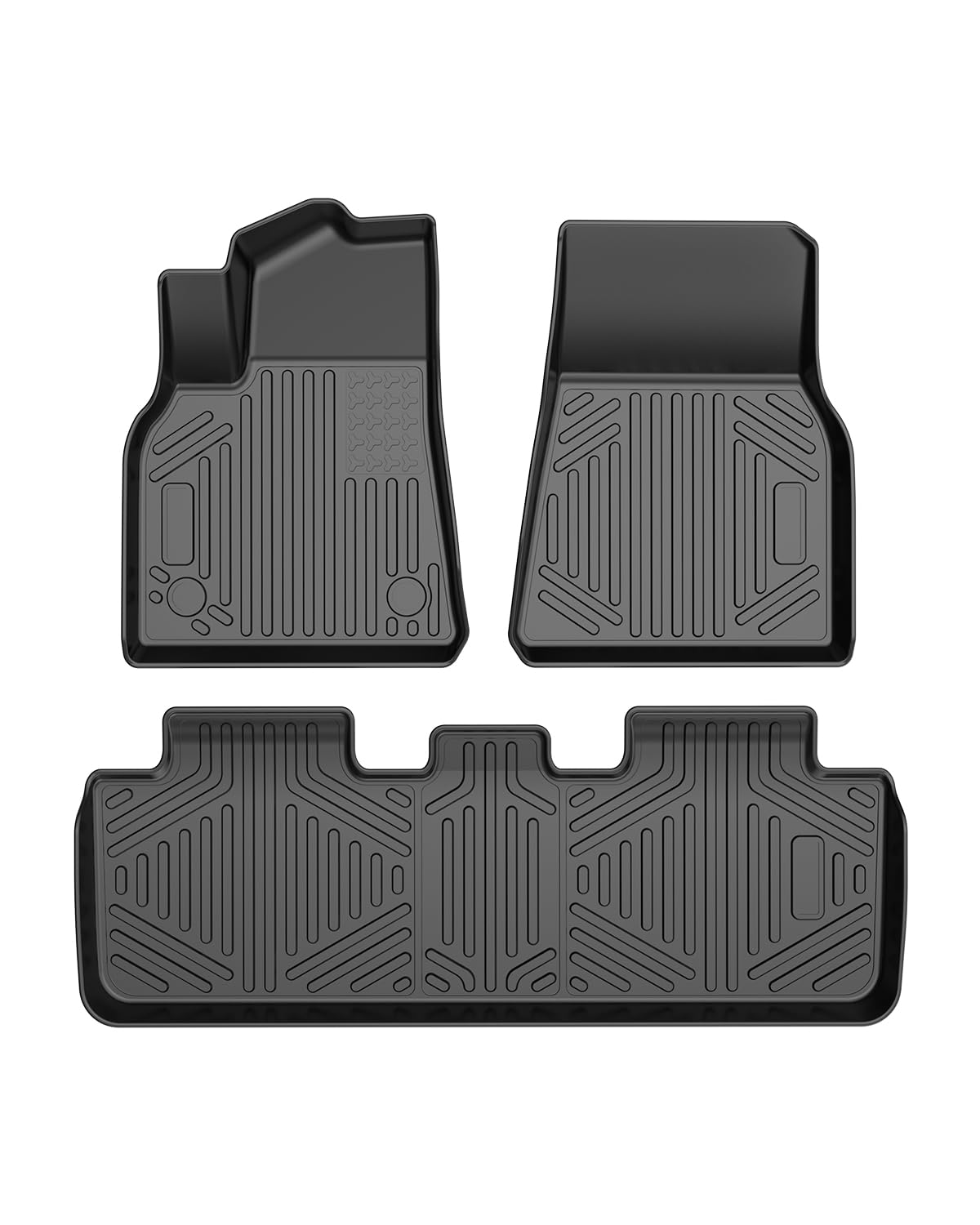 VEVOR front-row mats installed showing exact fit and protection